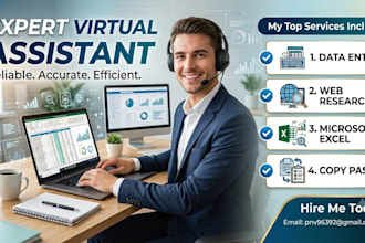 be your professional data entry specialist