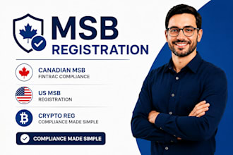 msb registration canadian msb fintrac compliance US msb registration crypto reg