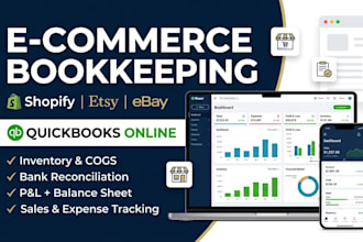 do shopify and e commerce bookkeeping in quickbooks online