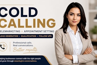cold calling telemarketing b2b appointment setting b2c cold caller cold calling