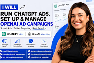 run chatgpt ads, setup and manage openai ad campaigns