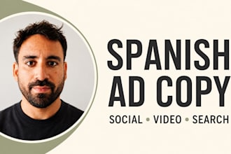 write creative spanish ad copy for your brand