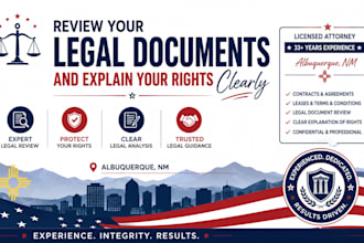 provide expert legal consultation from a licensed attorney