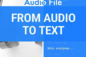 transcribe video audio to text
