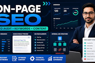 professional on page SEO to improve google rankings