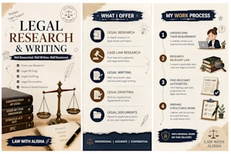 do professional legal research and legal writing service