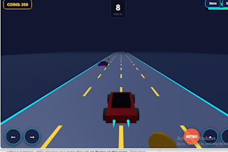 create web based 3d games using threejs and HTML5