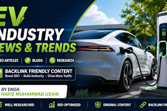 write SEO content on ev industry news and trends