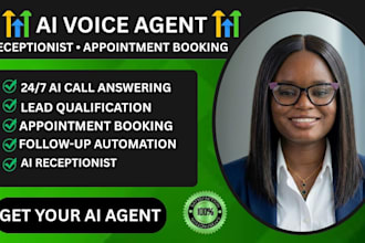 build ai voice agent and ai receptionist