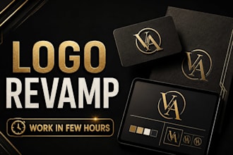 redesign and modernize your existing logo