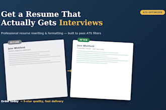 write, edit, and format your ats resume or CV
