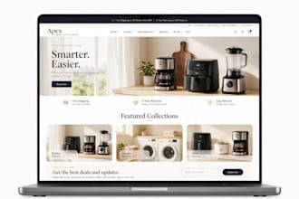 design shopify home appliance store home decor home accessories kitchen utensils