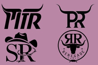 do western cattle brand, symbolic, wordmark, letter, and brand
