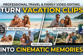 edit your travel and family videos into recap