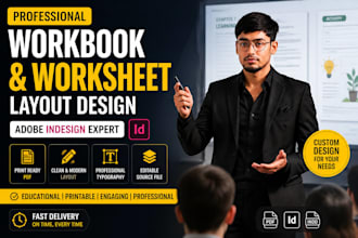 design printable worksheets and workbooks in adobe indesign