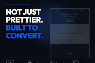 audit your landing page and redesign