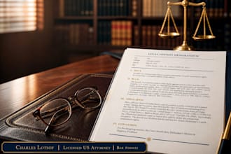 draft a professional legal opinion memorandum for criminal cases