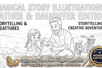 illustrate children book illustration, children book cover illustration