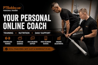 be your personal online fitness coach