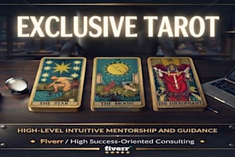 be your exclusive strategic tarot advisor and executive intuitive mentor