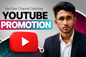 do professional youtube promotion and channel marketing