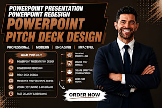 design powerpoint presentation powerpoint redesign powerpoint pitch deck design