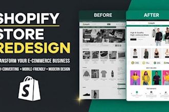 shopify store redesign shopify store design shopify website design shopify store