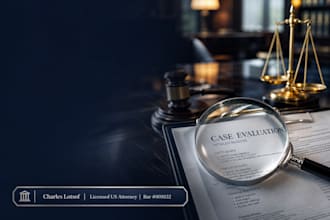 prepare a professional legal case evaluation document