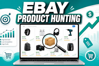 do ebay winning product hunting and research