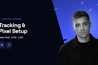 setup meta pixel, GTM, and conversion API tracking