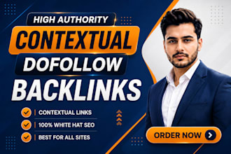 provide monthly high authority contextual dofollow backlinks