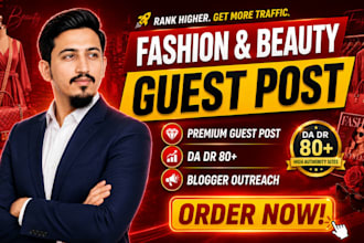 get you skin care guest post with premium fashion  and beauty backlinks