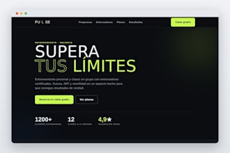 voy a diseñar tu landing page profesional y moderna