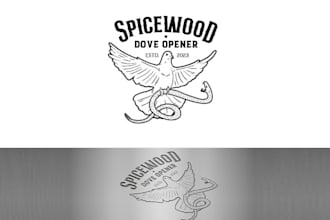 design dove hunting event logo