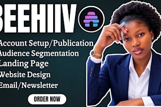setup beehiiv newsletter, beehiiv landing page design, beehiiv online community