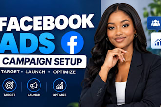 setup facebook ads and ads campaign