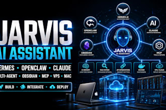 setup jarvis ai assistant hermes ai openclaw multi agent obsidian claude vps mac