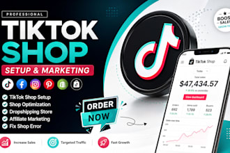 setup tik tok shop shopify dropshipping tiktok marketing campaigns uk shop ads