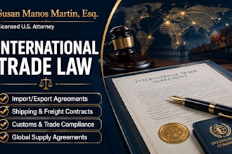 write compliance focused customs and trade agreements