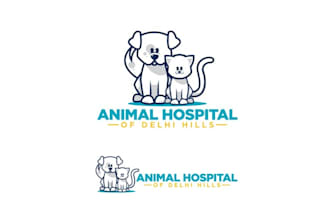 design fun yet professional vet clinic logo