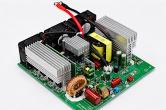 design power electronics pcb smps dc dc converter inverter buck boost ev