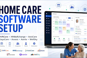 setup shiftcare hhaexchange axiscare alayacare axxess aaniie wellsky home care
