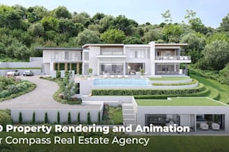revit design modern luxury villa, bim home approval for USA, UK code property
