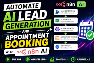 automate ai lead generation and appointment booking with n8n ai