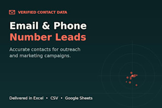 do email and phone number scraping