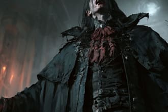 make fantasy horror vampire character art