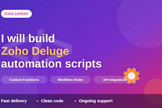 be your zoho one expert developer