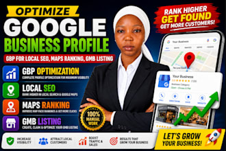optimize google business profile, gbp for local SEO, maps ranking, gmb listing