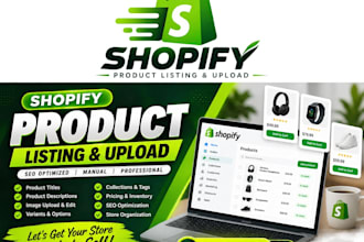 do product listing and upload