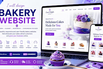 wedding cake website pastry shop website bakery wordpress website bakery shopify
